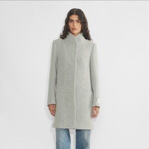 Aritzia Wilfred Wool Cashmere Cocoon Coat (XS)